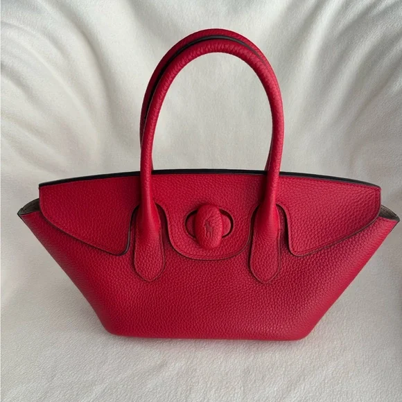 Polo by Ralph Lauren Red Leather Medium Bellport Satchel Satchels